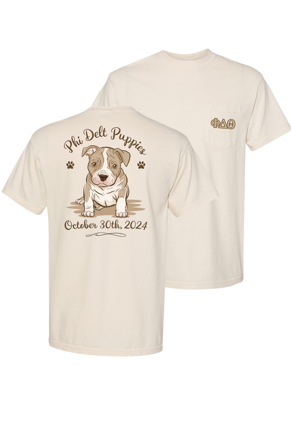 Custom Phi Delta Theta Puppies