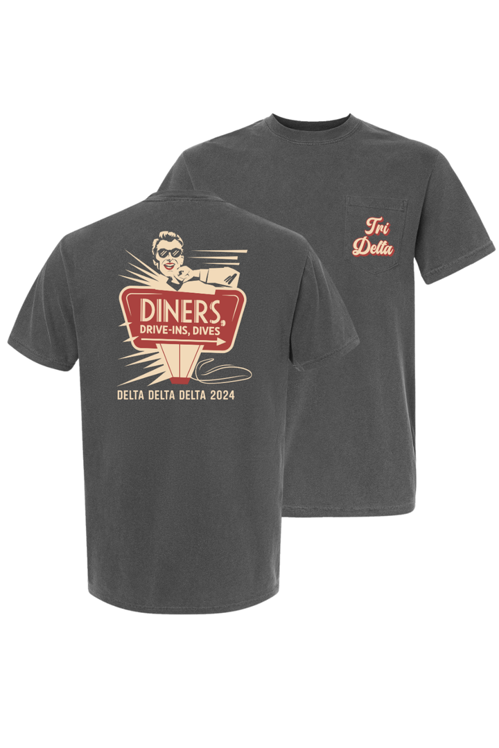 Custom Diners Drive In Dives Delta Delta Delta