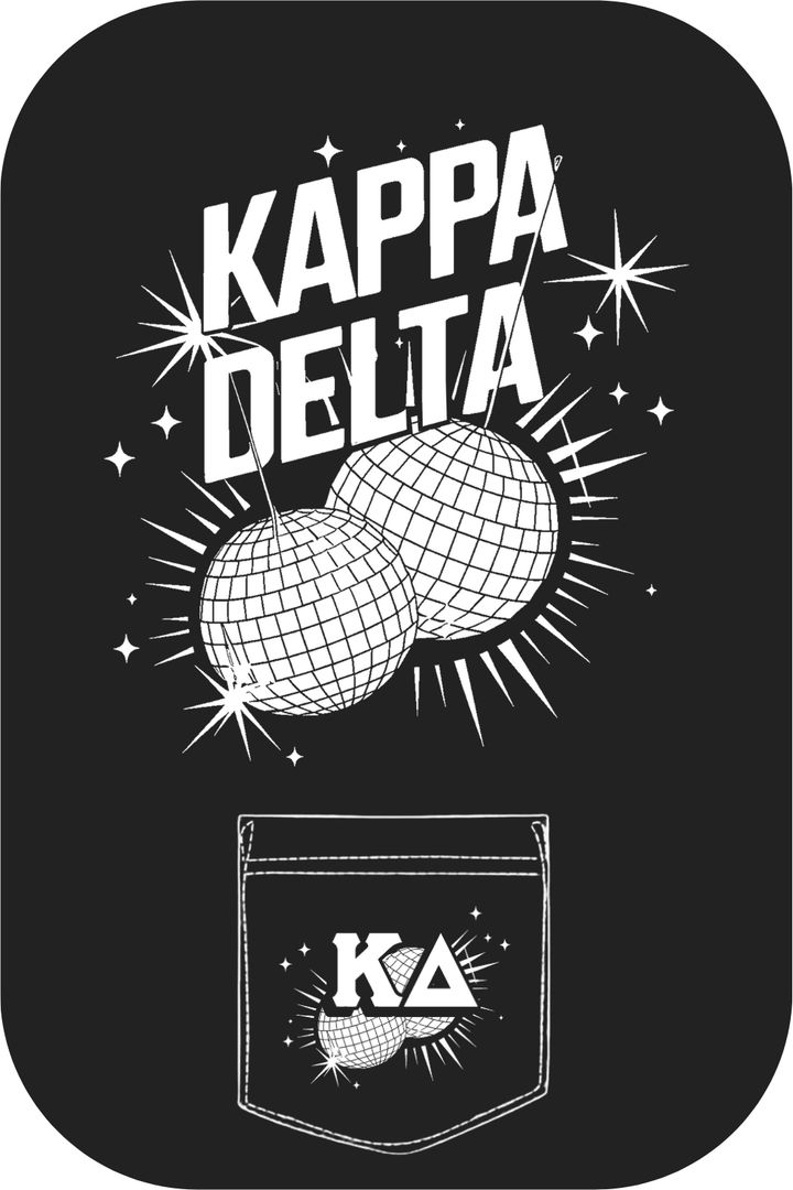 Custom Kappa Delta Disco Light