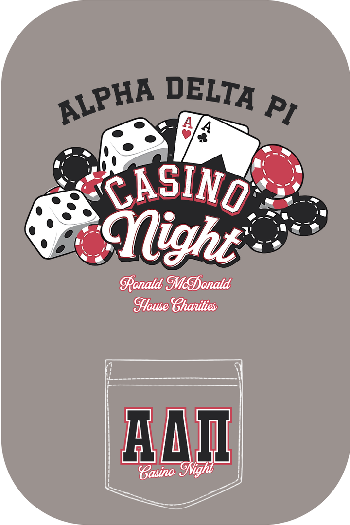 Custom Alpha Delta Pi Casino Night