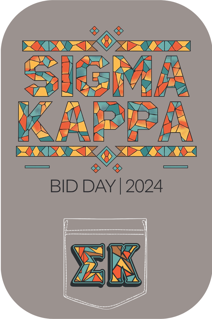 Custom Sigma Kappa Bid Day