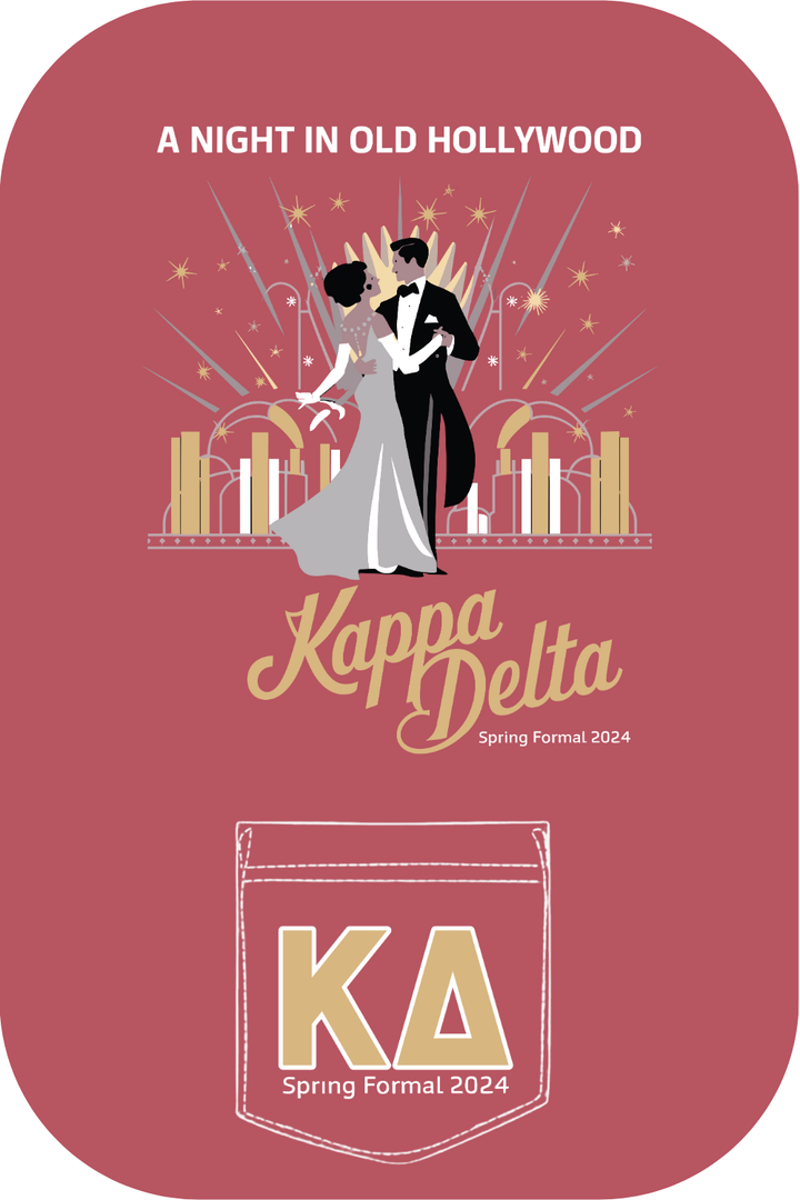 Custom A Night In Old Hollywood Kappa Delta