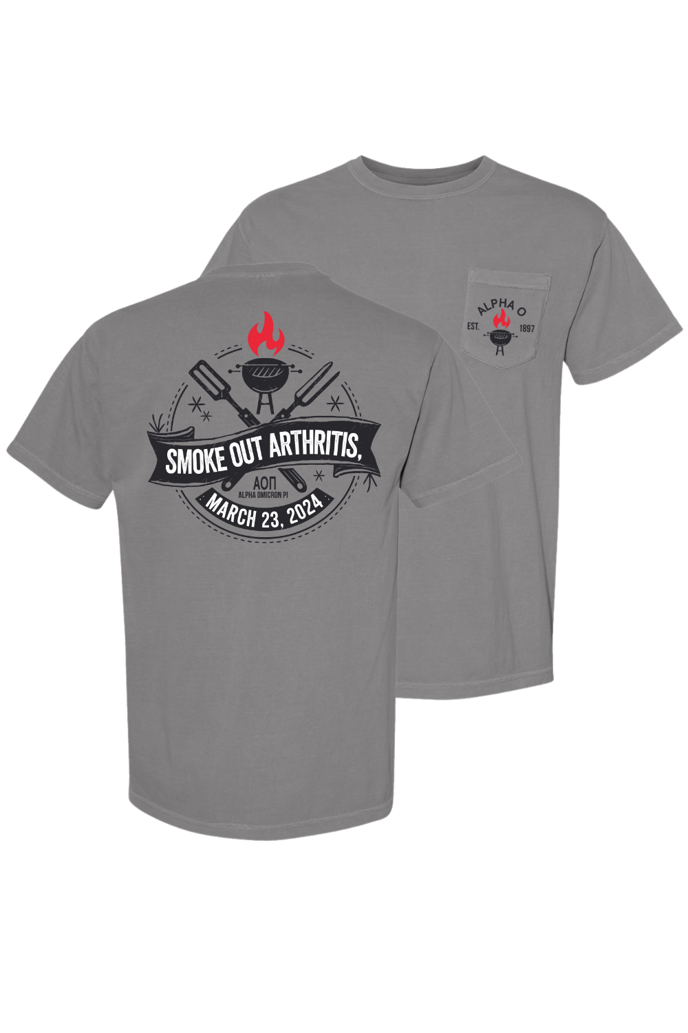 Custom Smoke Out Arthritis Alpha Omicron Pi