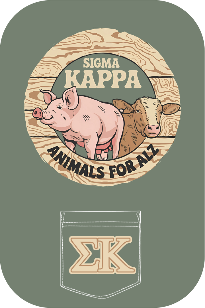 Custom Sigma Kappa Animals For Alz