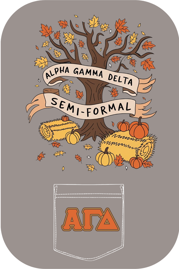 Custom Alpha Gamma Delta Semi-Formal