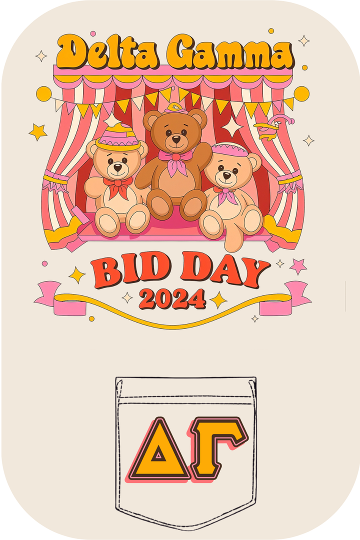 Custom Delta Gamma Bid Day