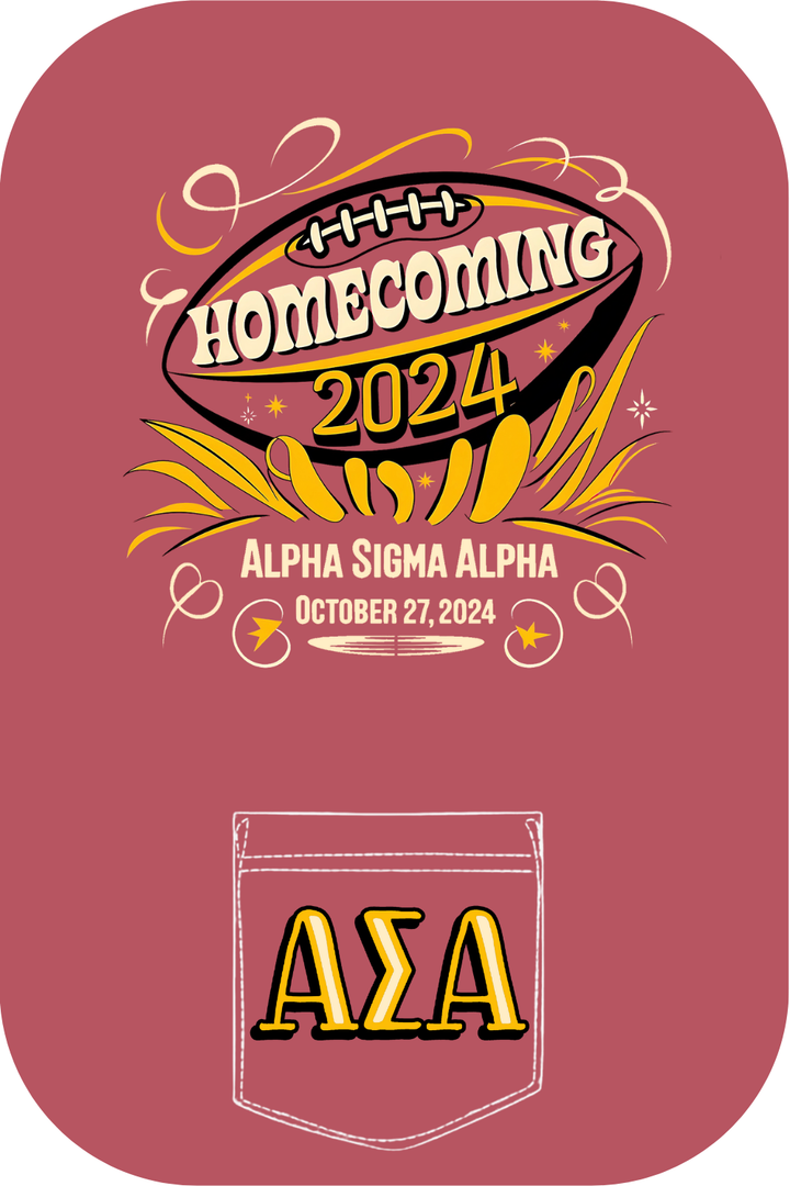 Custom Homecoming Alpha Sigma Alpha