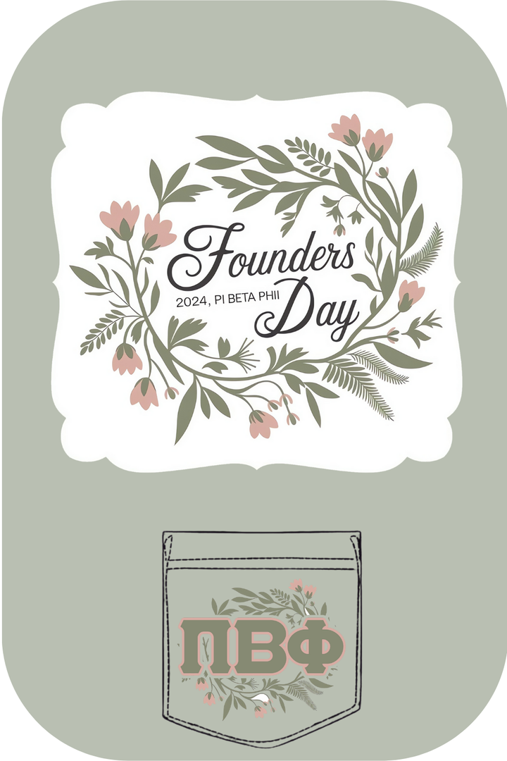 Custom Founder's Day Pi Beta Phi