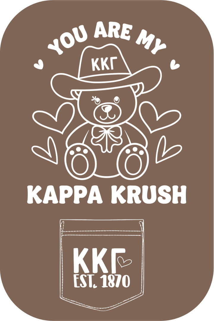 Custom You Are My Kappa Krush