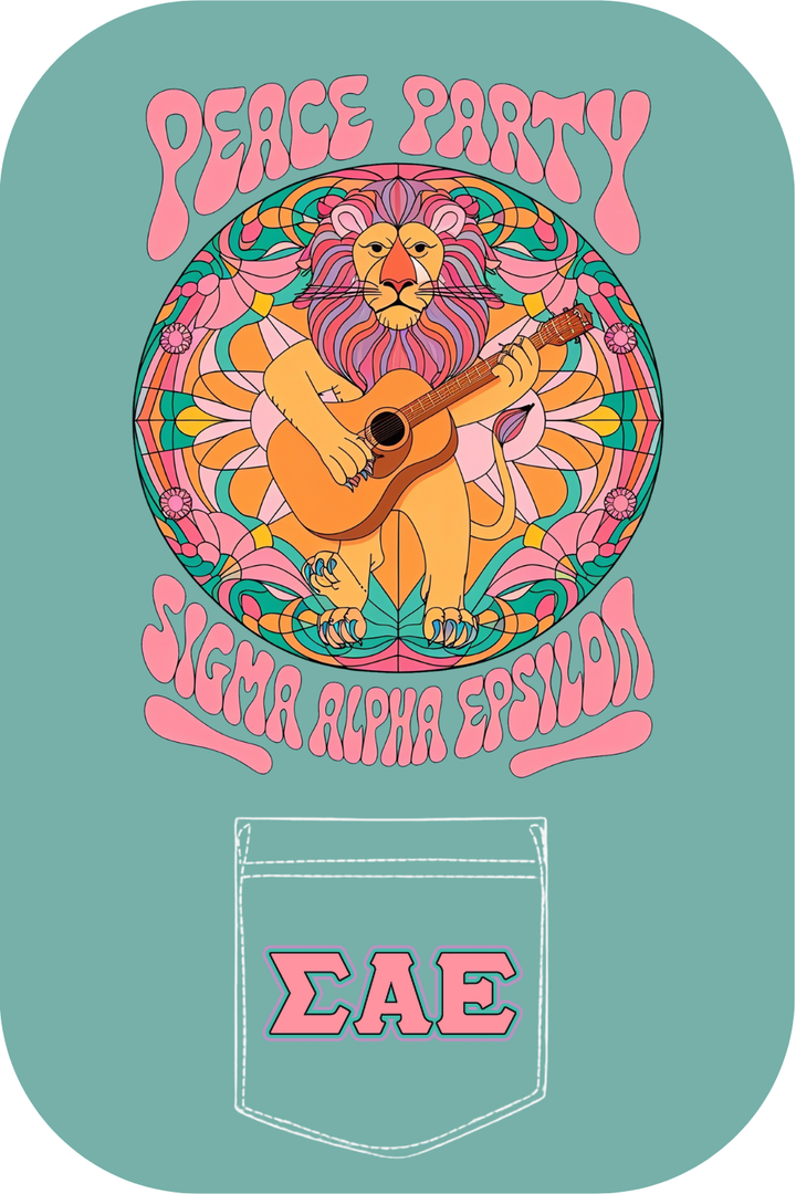 Custom Peace Party Sigma Alpha Epsilon
