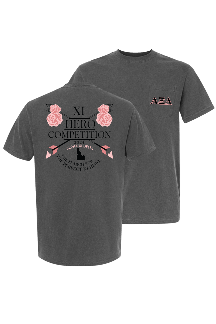 Custom Xi Hero Competition Alpha Xi Delta