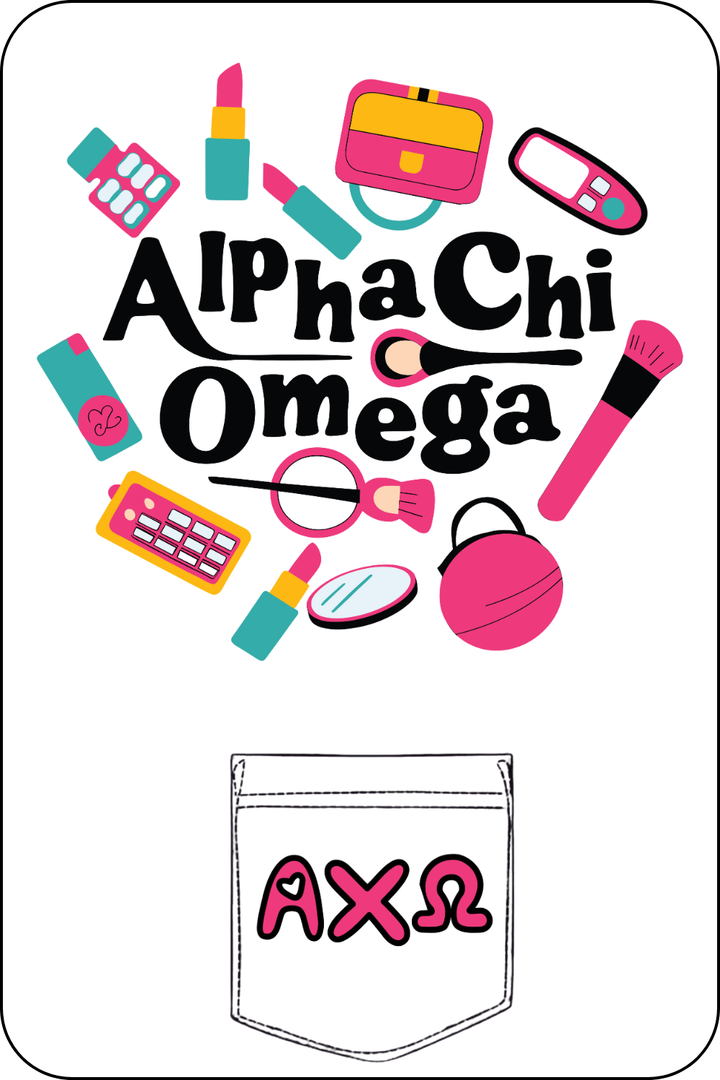 Custom Alpha Chi Omega Make Up