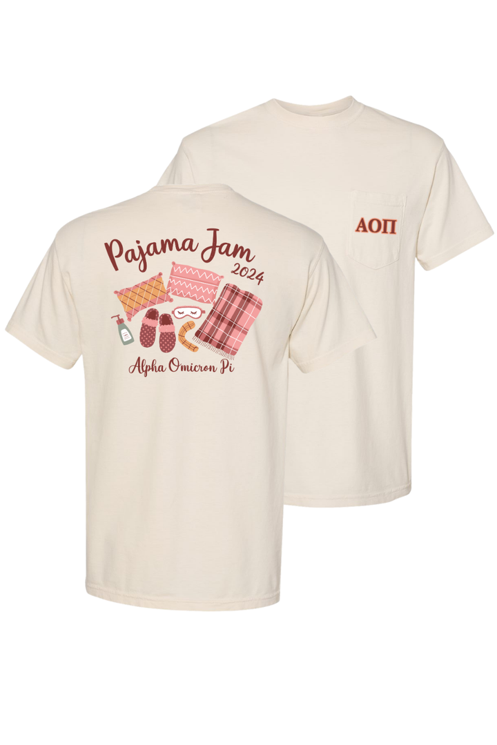 Custom Pajama Jam Alpha Omicron Pi