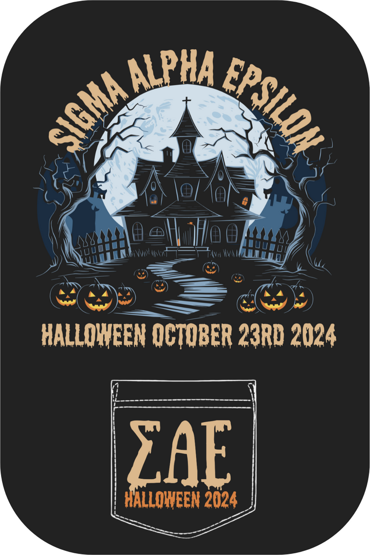 Custom Sigma Alpha Epsilon Halloween