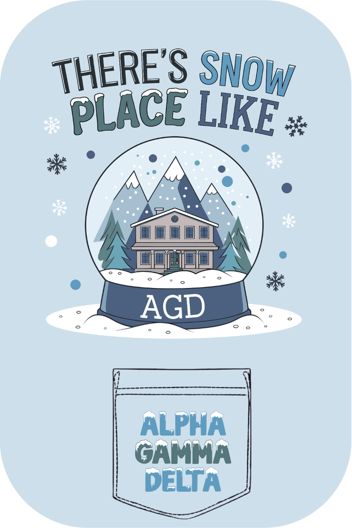 Custom There's Snow Place Like AGD