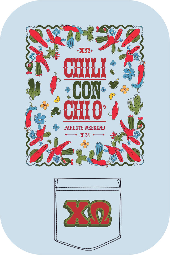 Custom Chili Con Chio Parent's Weekend
