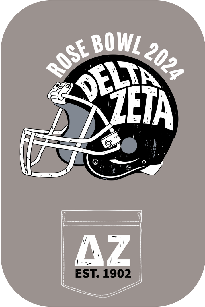 Custom Rose Ball Delta Zeta