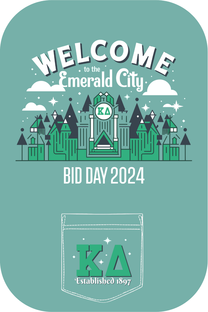 Custom Welcome To Emerald City Bid Day