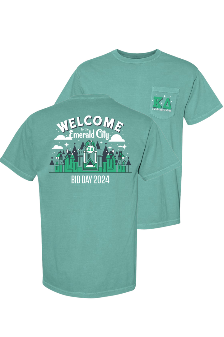 Custom Welcome To Emerald City Bid Day