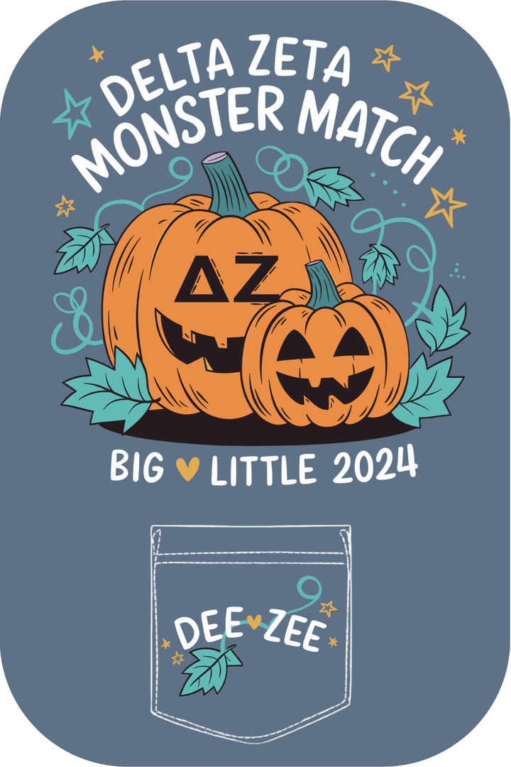 Custom Delta Zeta Monster Match