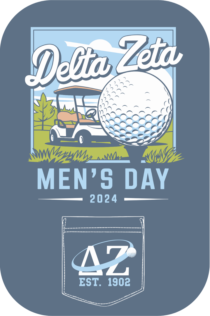 Custom Delta Zeta Men's Day