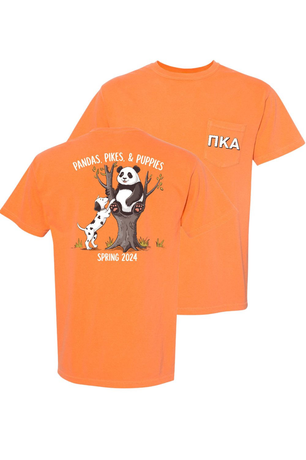 Custom Pandas, Pike And Puppies Spring