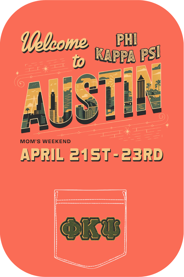Custom Phi Kappa Psi Mom's Weekend