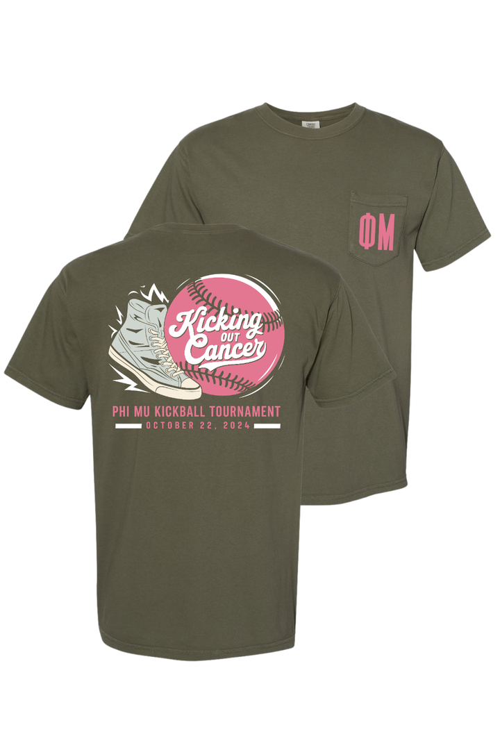 Custom Kicking Out Cancer Phi Mu