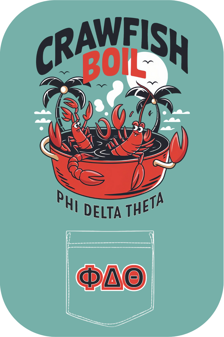 Custom Crawfish Boil Phi Delta Theta