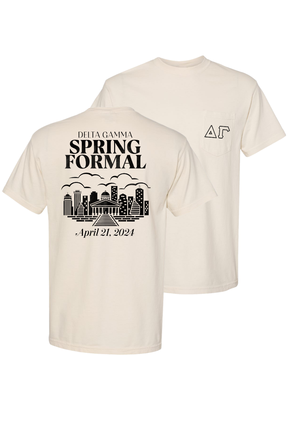 Custom Delta Gamma Spring Formal