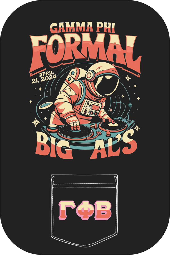 Custom Gamma Phi Formal Big Al's