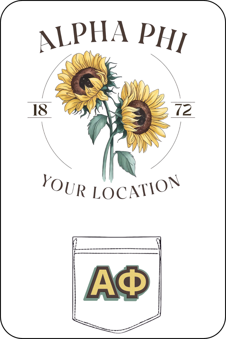 Custom Your Location Alpha Phi