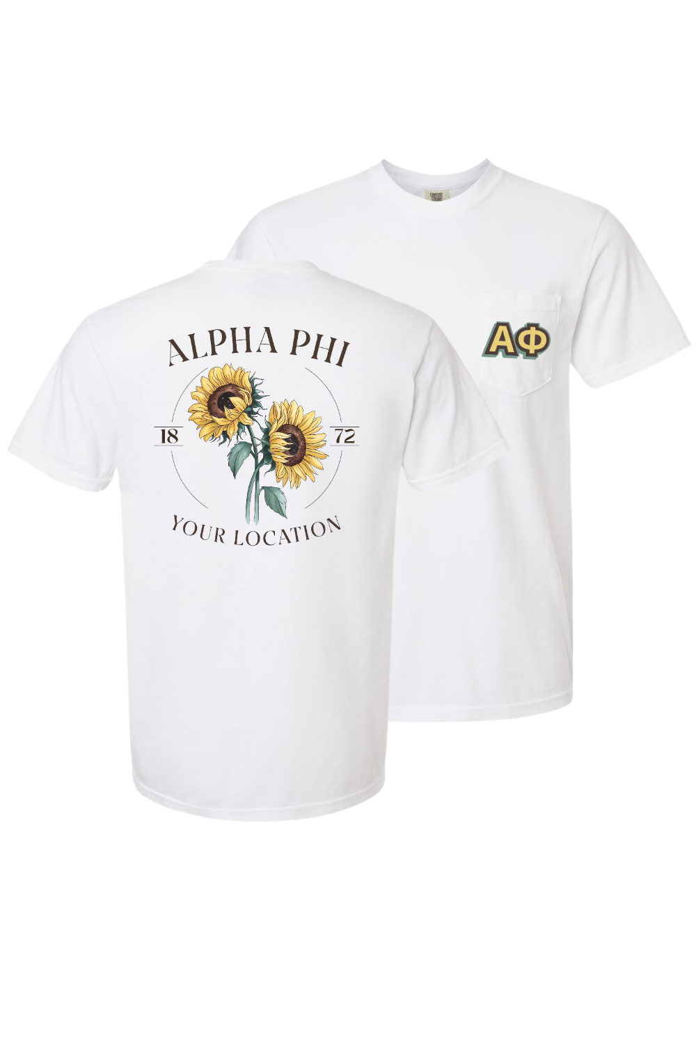 Custom Your Location Alpha Phi