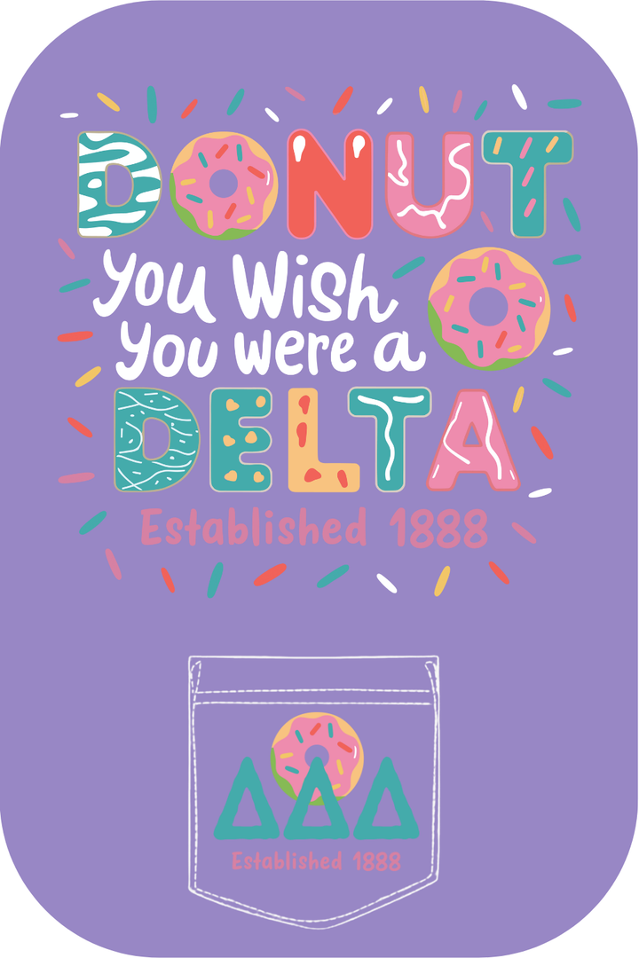 Custom Donut Delta Delta Delta