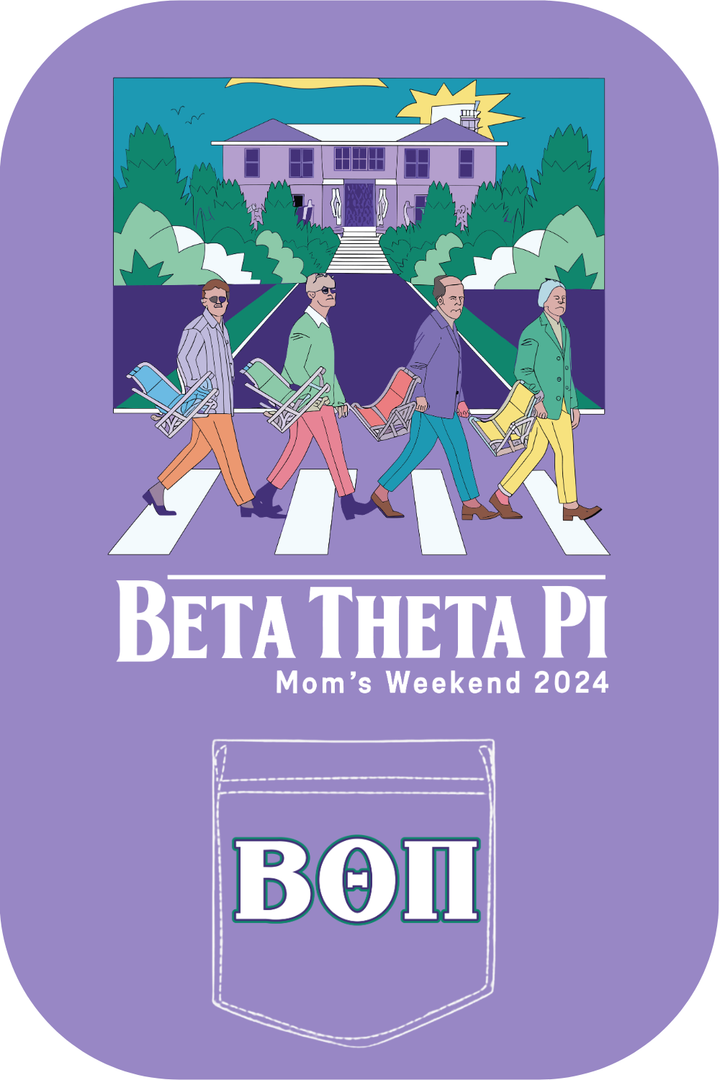 Custom Beta Theta Pi Mom's Weekend