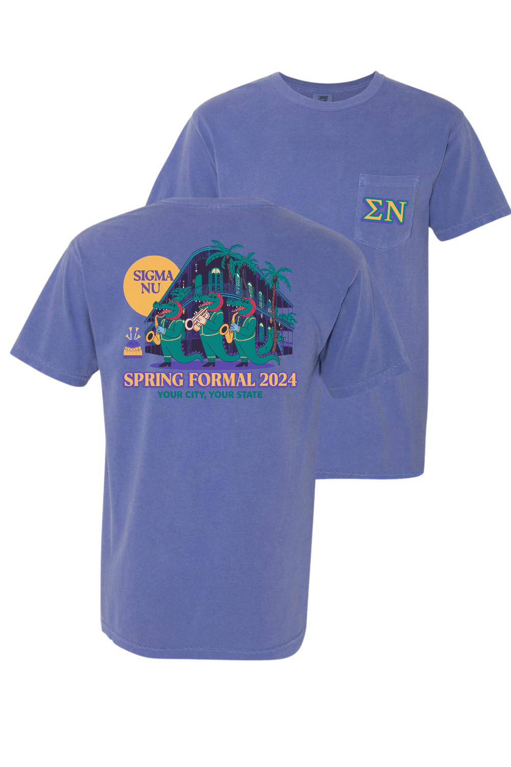 Custom Sigma Nu Spring Formal