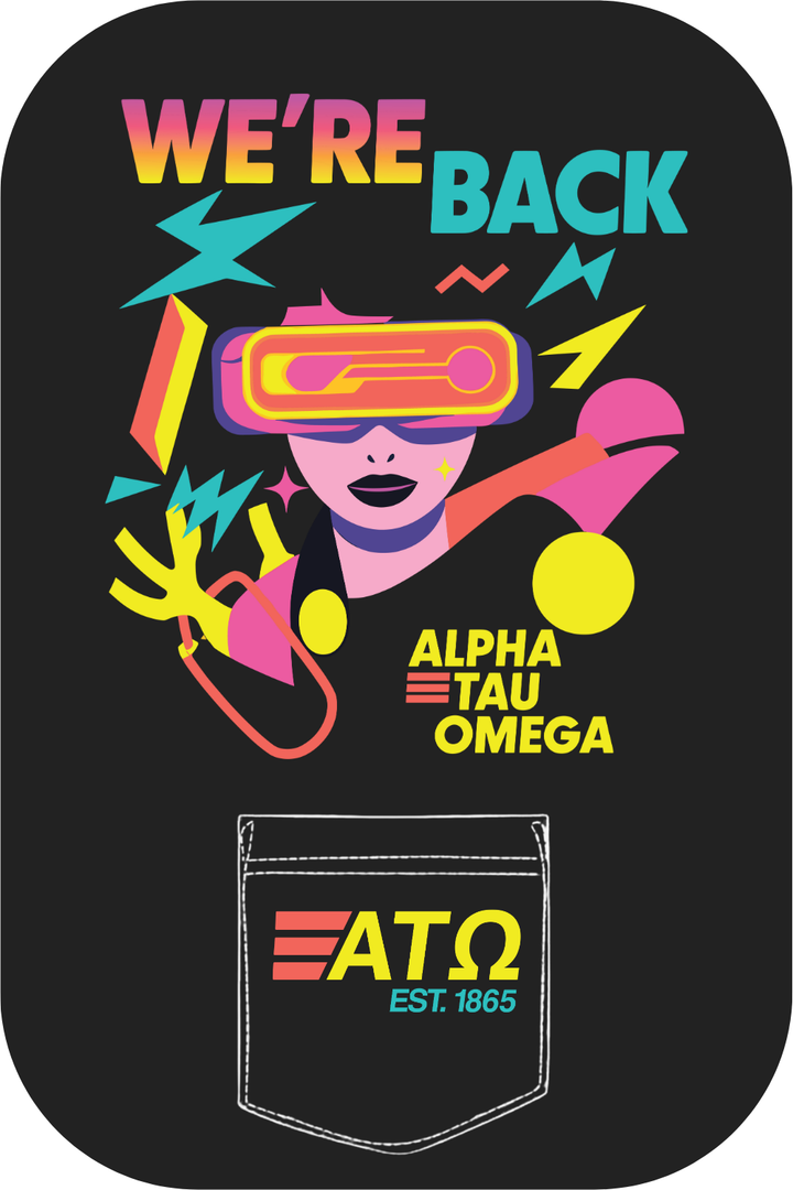 Custom We're Back Alpha Tau Omega