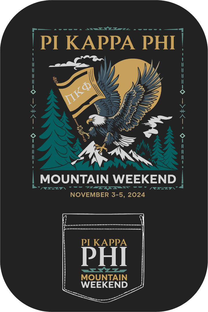 Custom Pi Kappa Phi Mountain Weekend