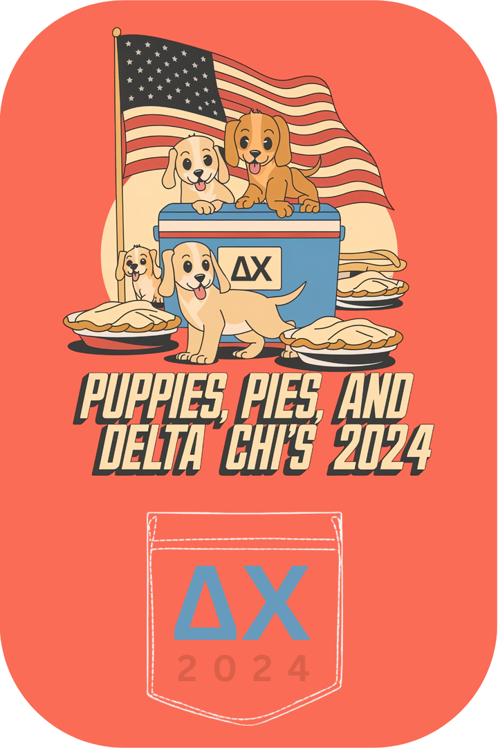 Custom Puppies, Pies, And Delta Chi's
