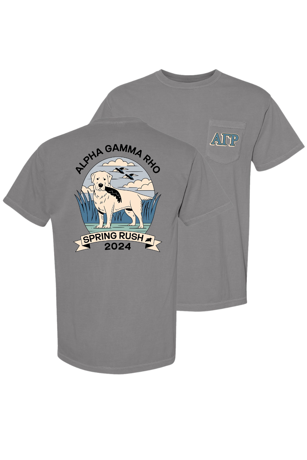 Custom Alpha Gamma Rho Spring Rush