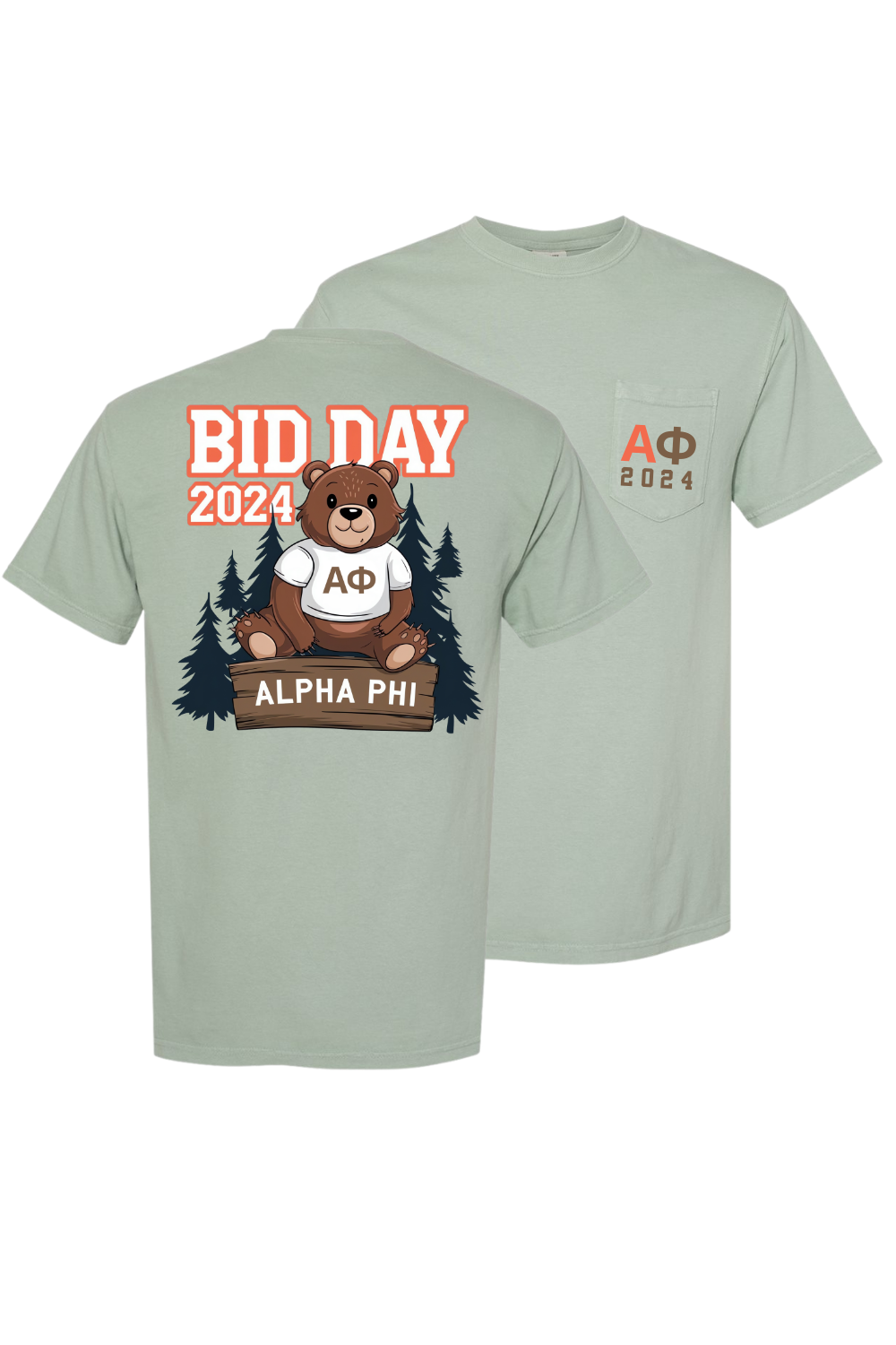 Custom Bid Day Alpha Phi