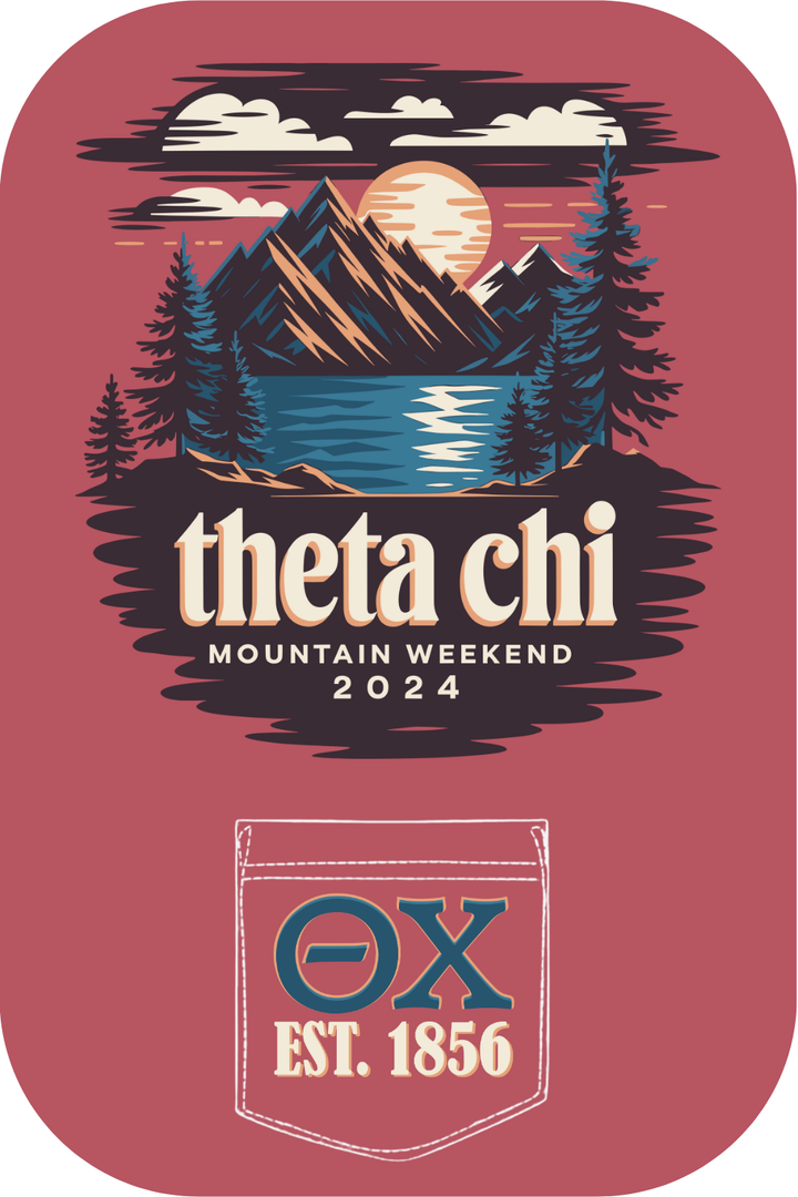 Custom Theta Chi Mountain Weekend