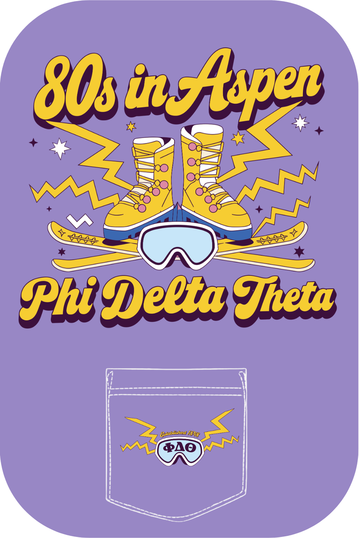 Custom 80s in Aspen Phi Delta Theta