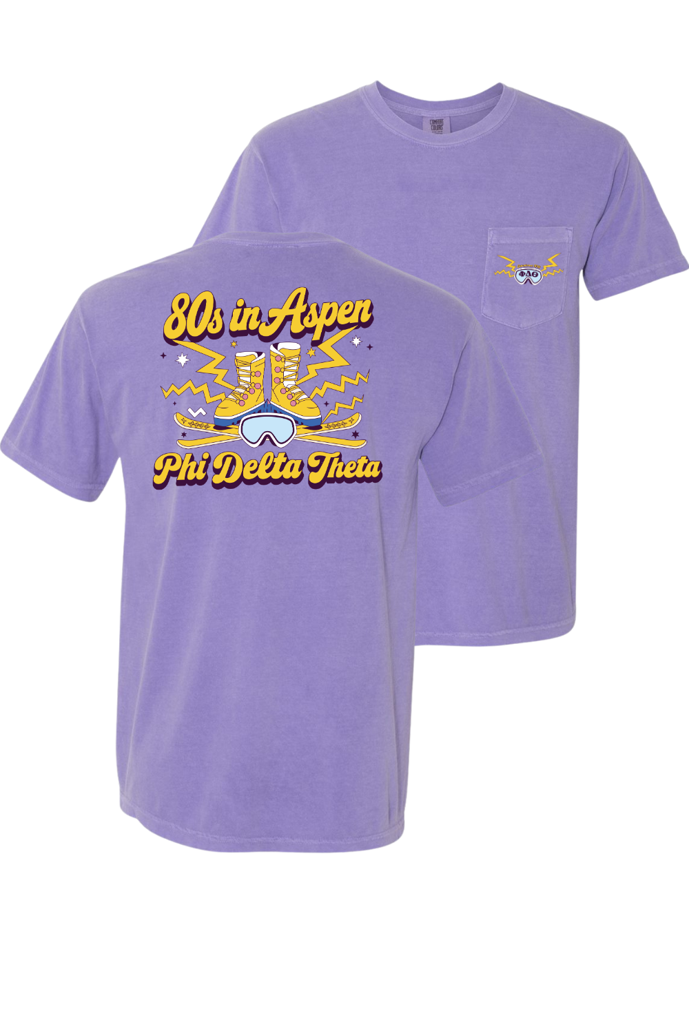 Custom 80s in Aspen Phi Delta Theta