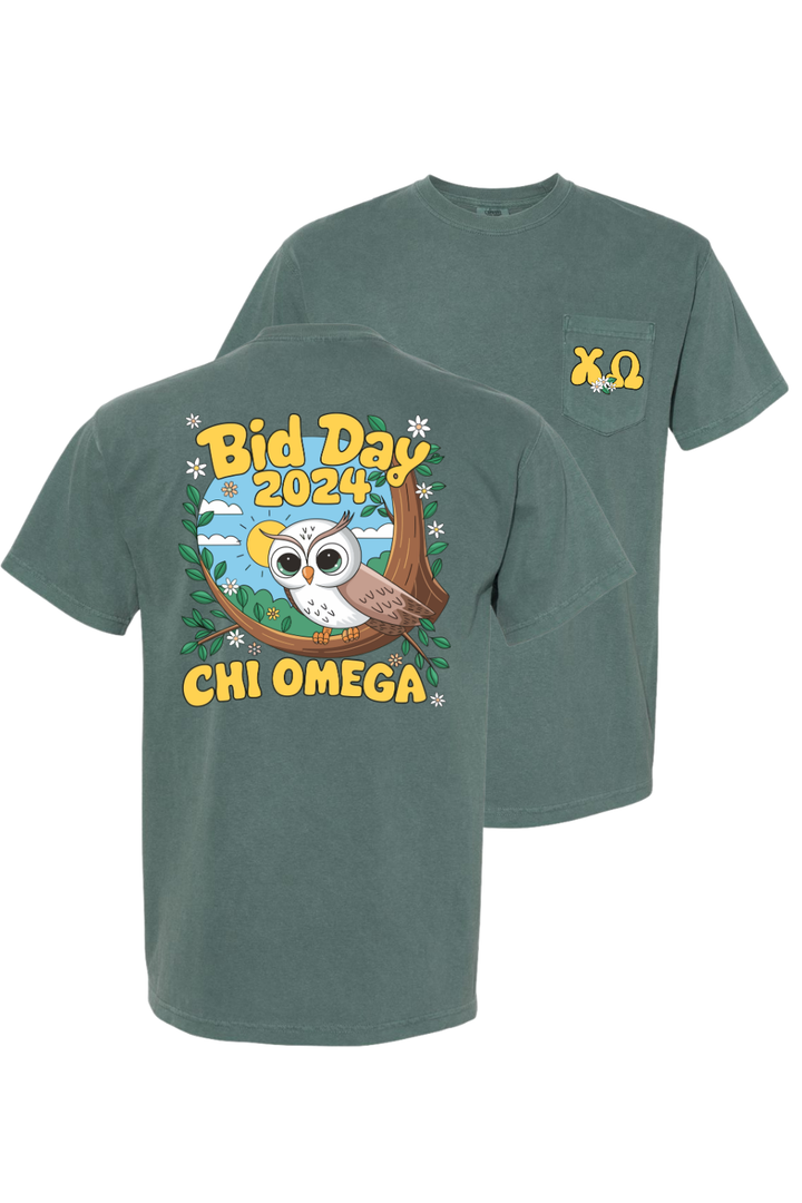 Custom Bid Day Chi Omega