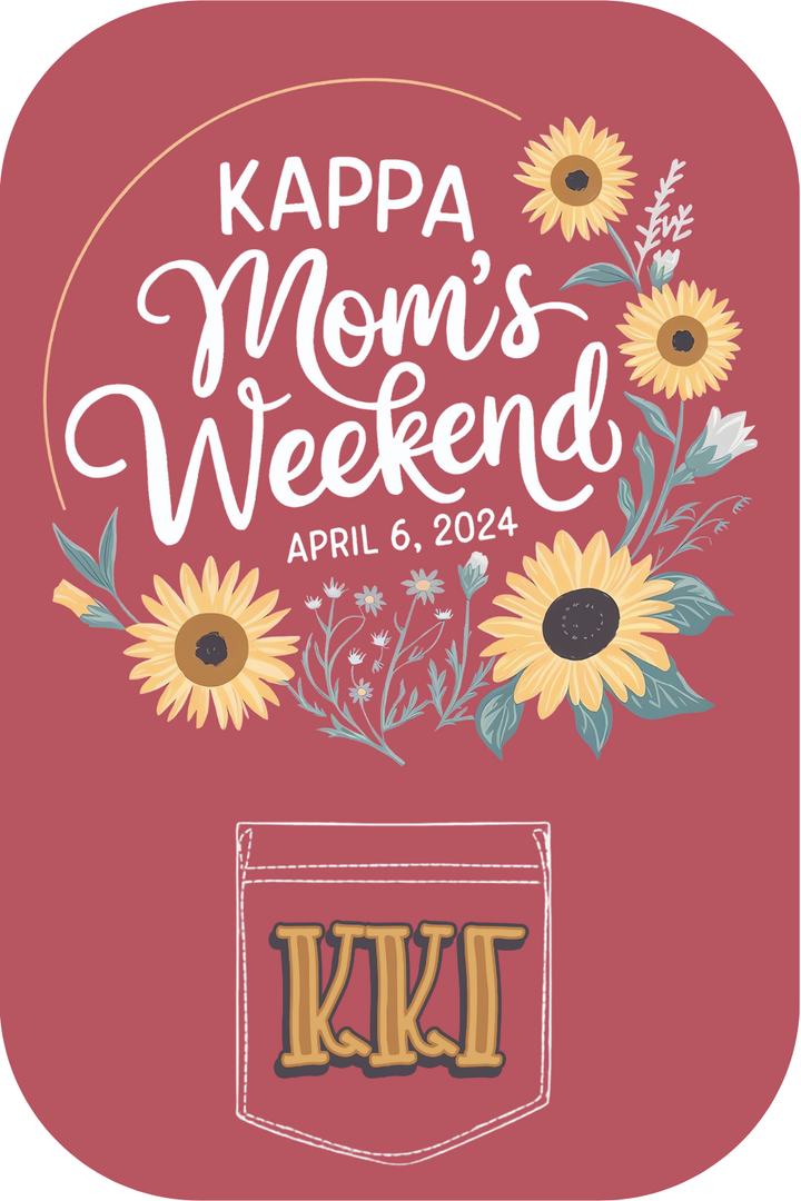 Custom Kappa Mom's Weekend