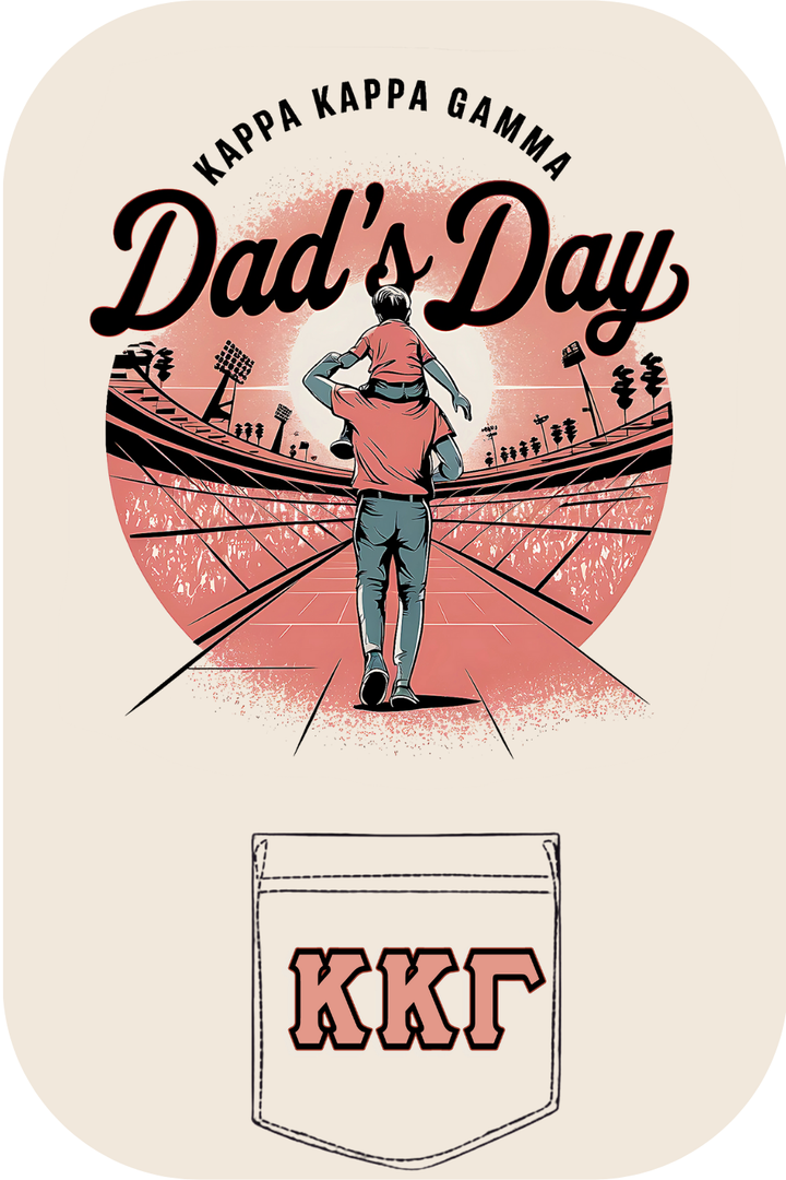 Custom Kappa Kappa Gamma Dad's Day