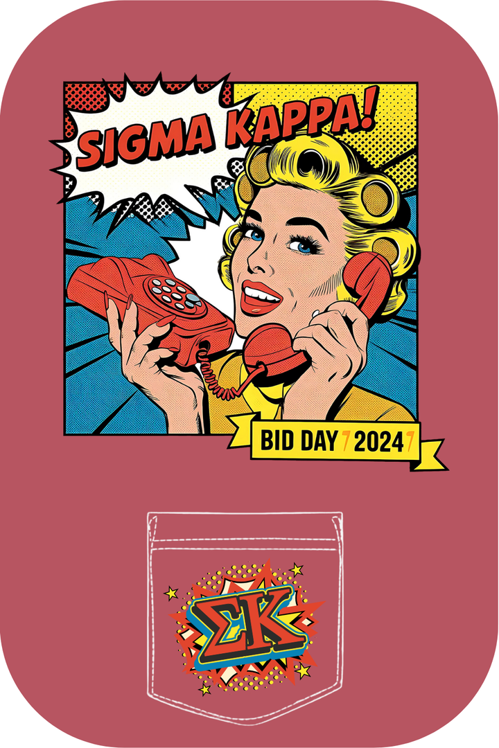 Custom Sigma Kappa Bid Day