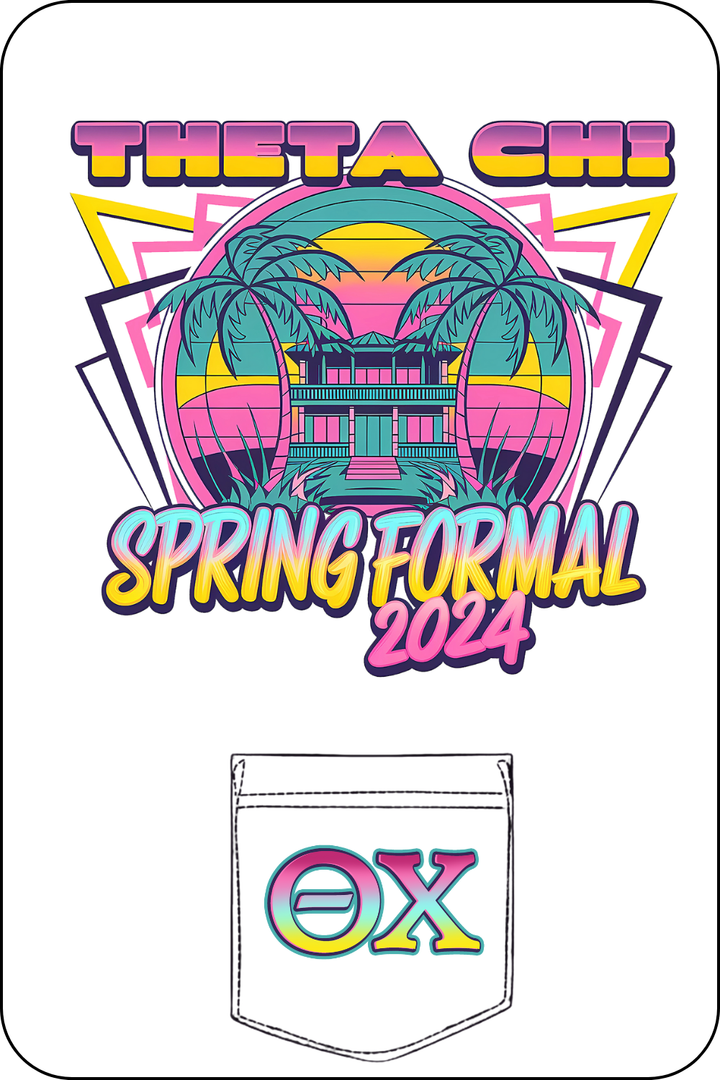 Custom Theta Chi Spring Formal