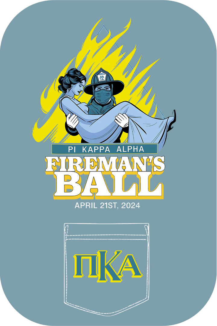 Custom Pi Kappa Alpha Fireman's Ball